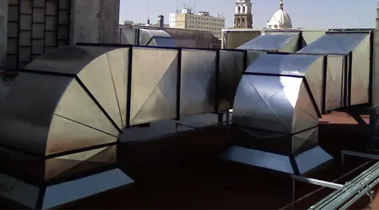 Servicios Proyectos de extractores de aire industriales